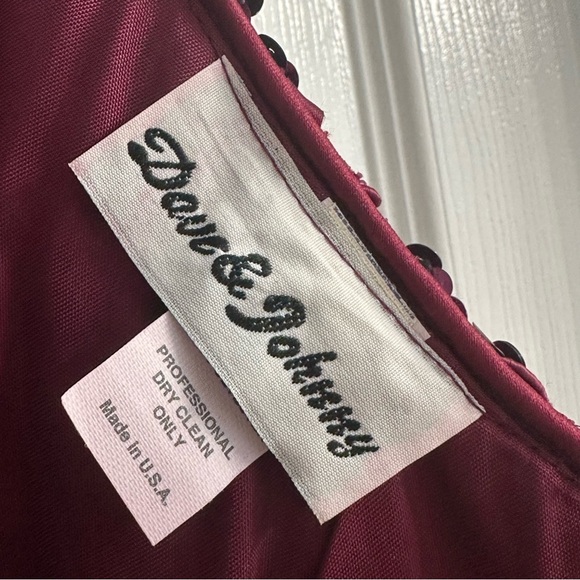 Vintage Formal Dress Prom Vest Whimsigoth Sequin Maroon Halter 90s Extra Small - Picture 7 of 9